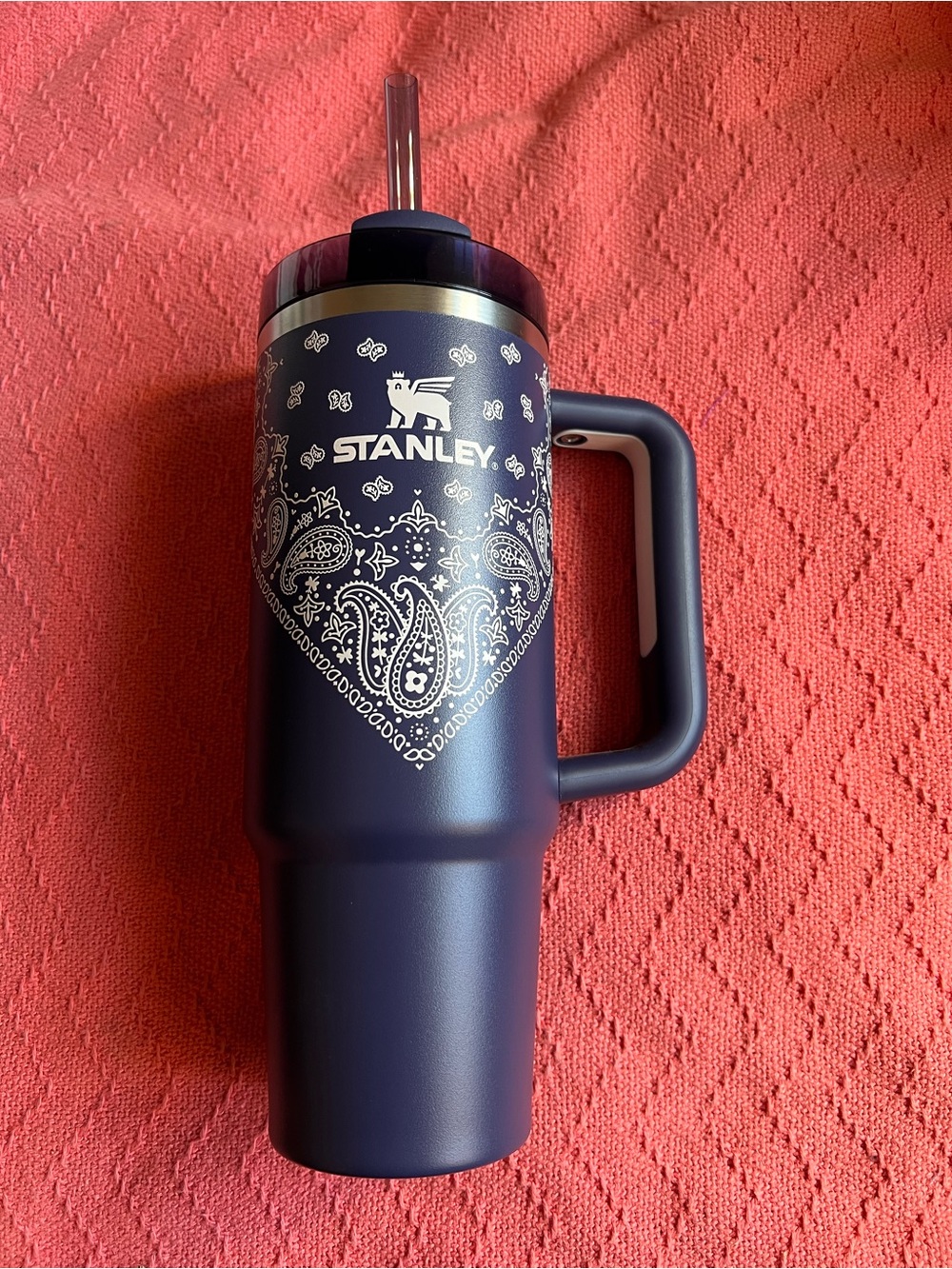 Stanley Cornflower Blue Paisley Bandana Quencher